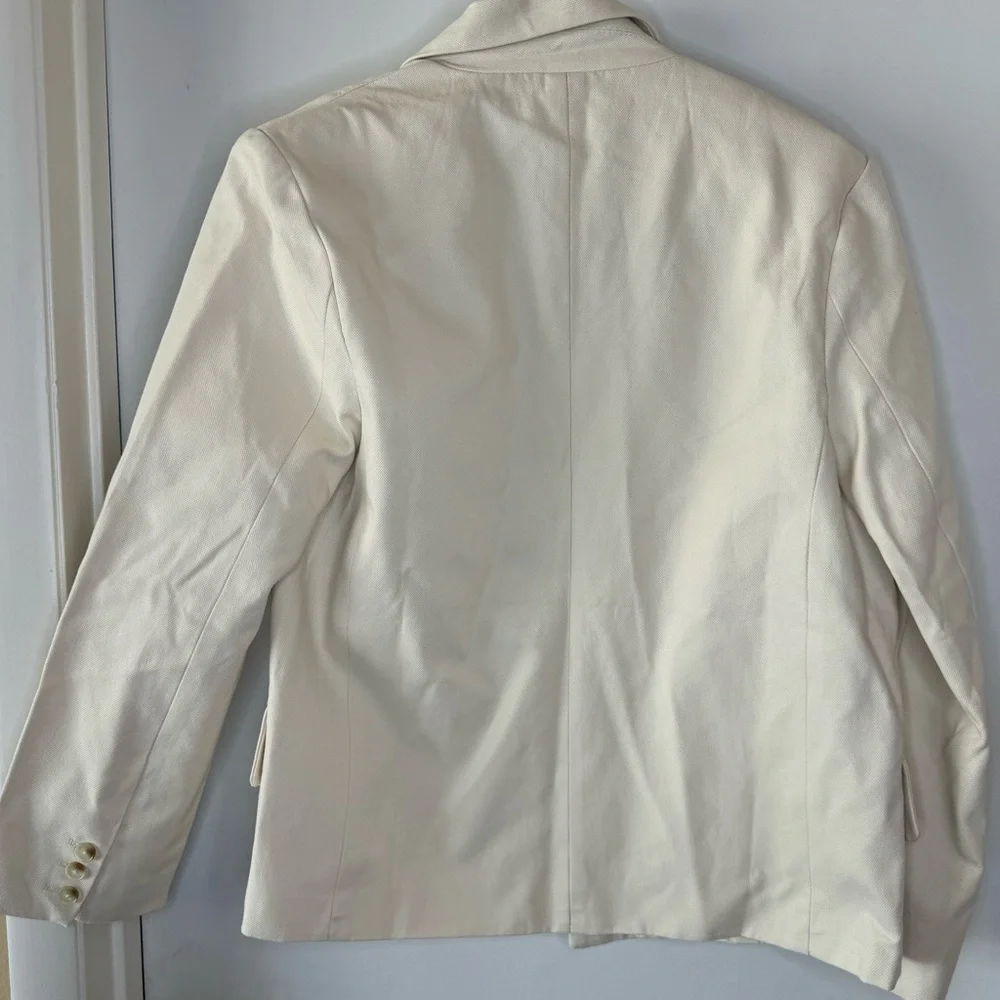 English Factory One Button Beige Blazer
